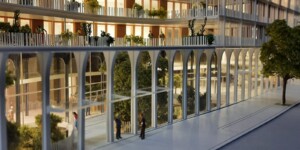 Projet Edenn, immeuble bioclimatique